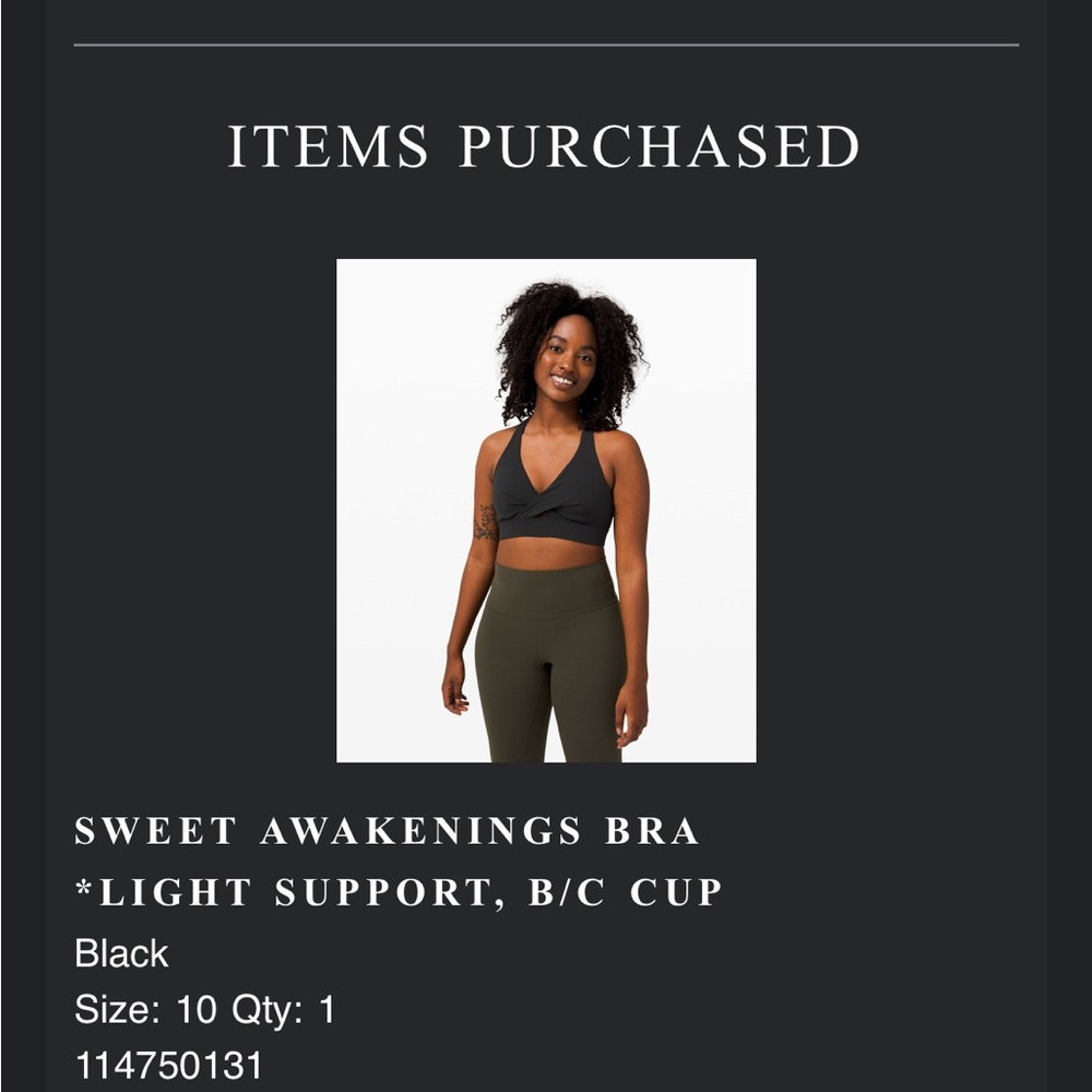 Lulu bra